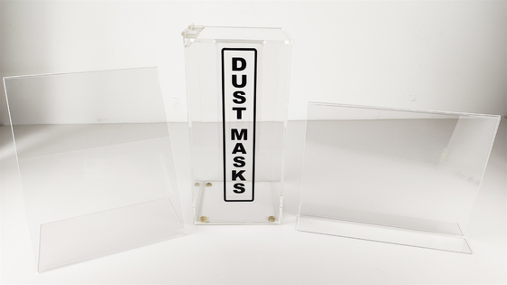 Customized Acrylic Containers  36*27*23cm Custom Package