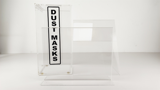 Customized Acrylic Containers  36*27*23cm Custom Package