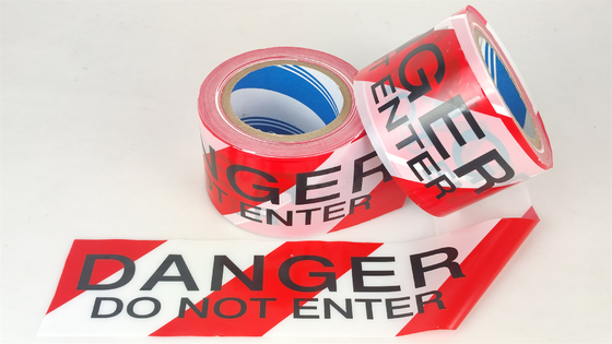 Custom Design Plastic Barrier Tape Caution tape Made of PE