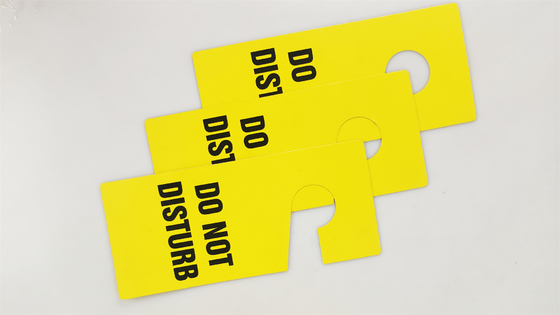 Custom Design Plastic Safety Tag Essential Equipment For Worker Protection