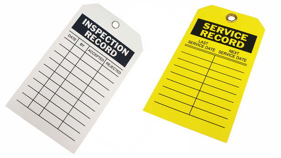 Plastic Safety Tag With Durable And Customizable Features