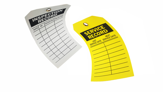 Plastic Safety Tag With Durable And Customizable Features