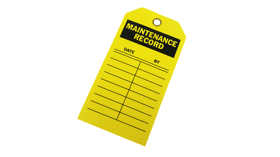 Long Lasting Durable Plastic Safety Tag WarningTags With Custom Logo