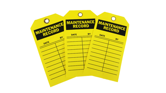 Long Lasting Durable Plastic Safety Tag WarningTags With Custom Logo