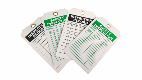 Custom Design Plastic Safety Tag for Durable and Customizable Protection