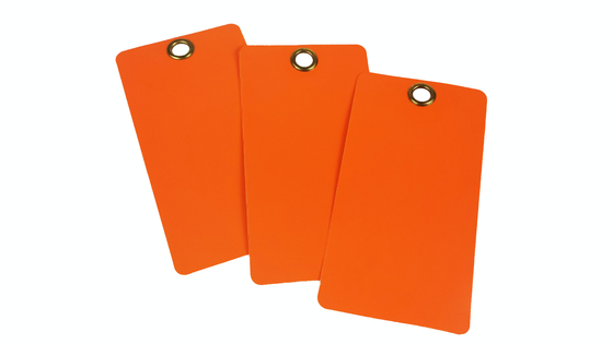 Durable Plastic Safety Tag Plastic materials Long Lasting And High Durability