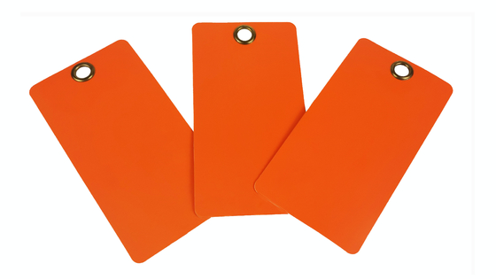 Durable Plastic Safety Tag Plastic materials Long Lasting And High Durability