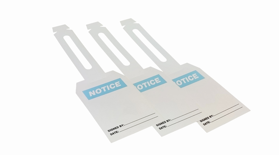 Industrial  Plastic Safety Tag with Customized Logo