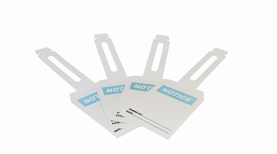 Industrial  Plastic Safety Tag with Customized Logo