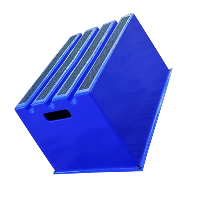Custom Non Slip Plastic Step Stool 3.4KG Weight 12 Inches Height