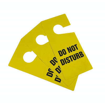 Customized Logo Plastic Safety Tag for Industrial Safety Standards