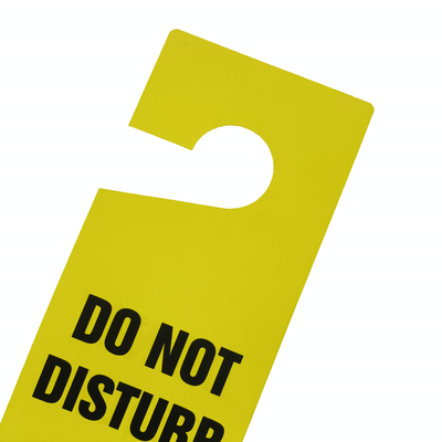 Customized Logo Plastic Safety Tag for Industrial Safety Standards