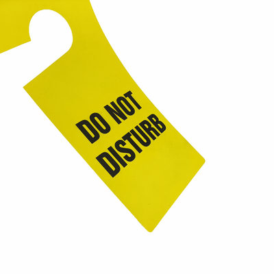 Customized Logo Plastic Safety Tag for Industrial Safety Standards