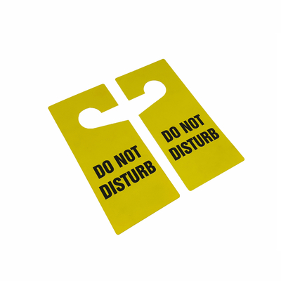 Customized Logo Plastic Safety Tag for Industrial Safety Standards