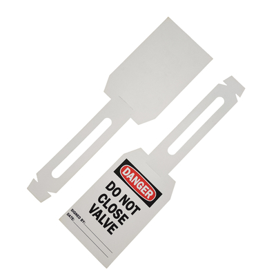 Custom Design Plastic Safety Tag For Requirements