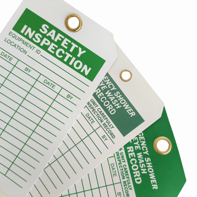 Customized Durable Plastic Safety Tag With Long Lasting Quality