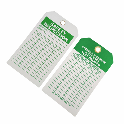 Customized Durable Plastic Safety Tag With Long Lasting Quality