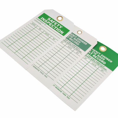 Customized Durable Plastic Safety Tag With Long Lasting Quality
