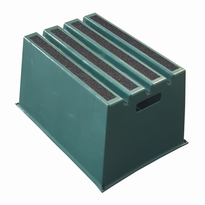 Foldable Plastic Step Stool With Non Slip Treads 12 Inches Height 500 Lbs Weight Capacity By Gorilla Ladders