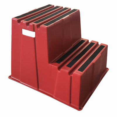 Gorilla Ladders Lightweight Plastic Step Stool With Non Slip Treads