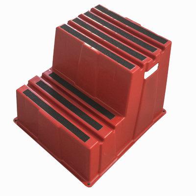 Gorilla Ladders Lightweight Plastic Step Stool With Non Slip Treads