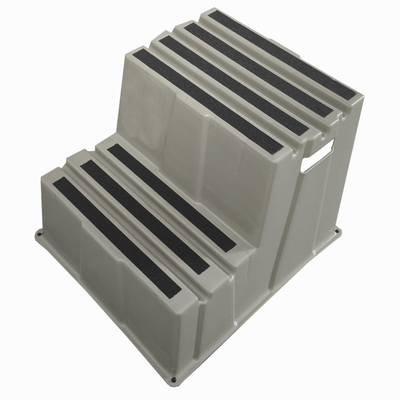 Heavy Duty Plastic Step Stool With 500 Lbs Weight Capacity 12 Inches Height