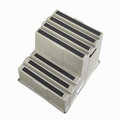 Heavy Duty Plastic Step Stool With 500 Lbs Weight Capacity 12 Inches Height