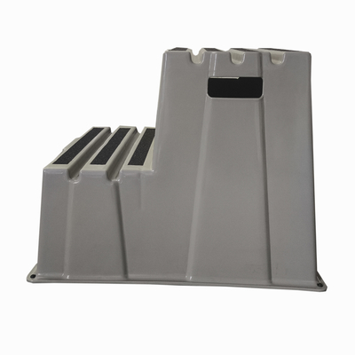 Heavy Duty Plastic Step Stool With 500 Lbs Weight Capacity 12 Inches Height