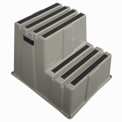 Heavy Duty Plastic Step Stool With 500 Lbs Weight Capacity 12 Inches Height