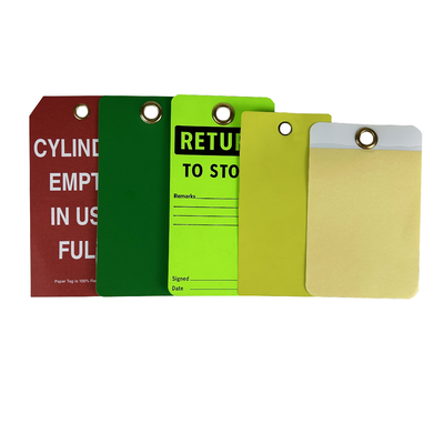 Durable Custom Design Plastic Safety Tag Identification tag