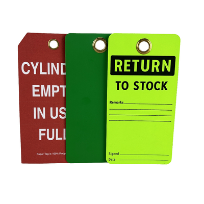 Durable Custom Design Plastic Safety Tag Identification tag
