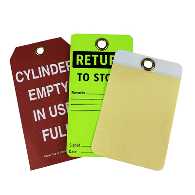 Durable Custom Design Plastic Safety Tag Identification tag