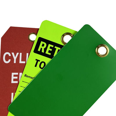 Durable Custom Design Plastic Safety Tag Identification tag