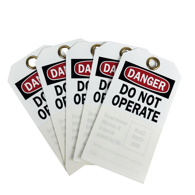 Industrial Protective Plastic Tag Custom Design For Branding Effectiveness