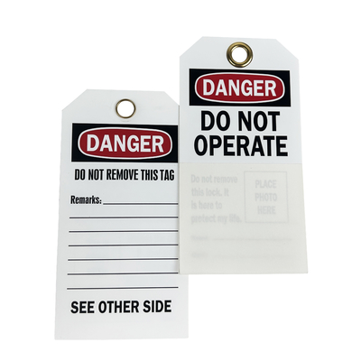 Industrial Protective Plastic Tag Custom Design For Branding Effectiveness