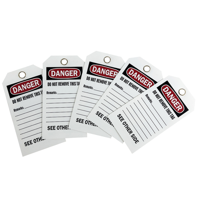 Industrial Protective Plastic Tag Custom Design For Branding Effectiveness