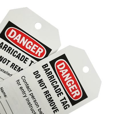 Customizable Industrial Safety Tag with Design Options