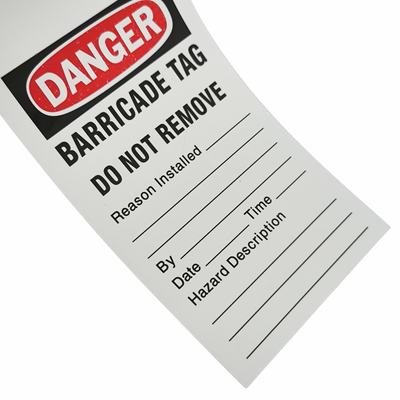 Customizable Industrial Safety Tag with Design Options