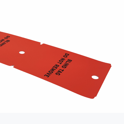 Personalized Custom Plastic Safety Tag for Enhanced Protection