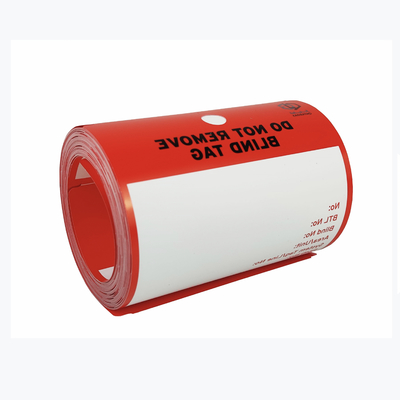 Personalized Custom Plastic Safety Tag for Enhanced Protection