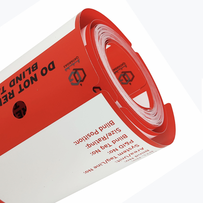 Personalized Custom Plastic Safety Tag for Enhanced Protection