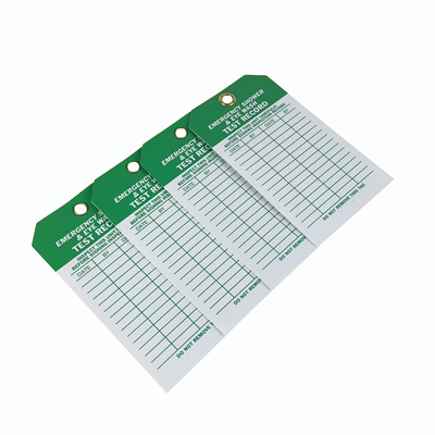 Customizable Plastic Safety Tag for Enhanced Workplace Safety