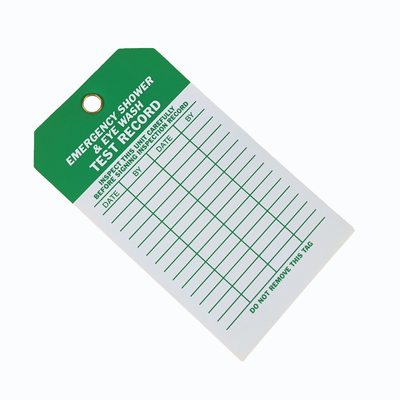 Customizable Plastic Safety Tag for Enhanced Workplace Safety