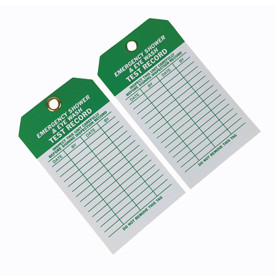 Customizable Plastic Safety Tag for Enhanced Workplace Safety