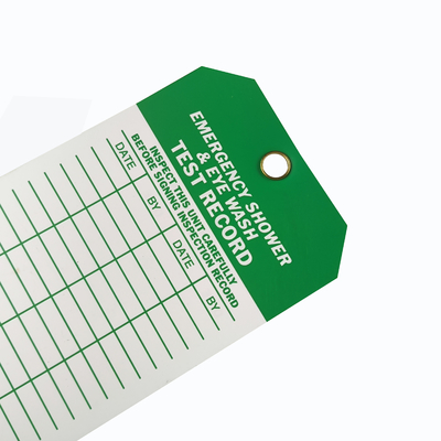 Customizable Plastic Safety Tag for Enhanced Workplace Safety