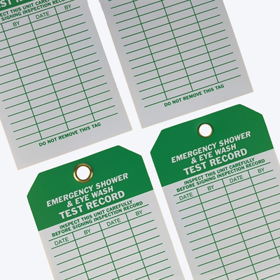 Customizable Plastic Safety Tag for Enhanced Workplace Safety