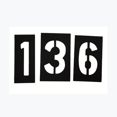 Adjustable PVC Stencils with 90 Letters 30 Numbers and Various Symbols for Public