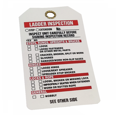 Waterproof Plastic Safety Tags for Enhanced Workplace Safety