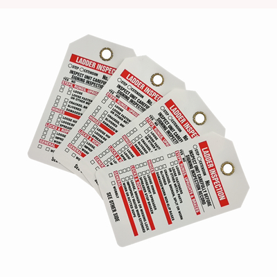 Waterproof Plastic Safety Tags for Enhanced Workplace Safety