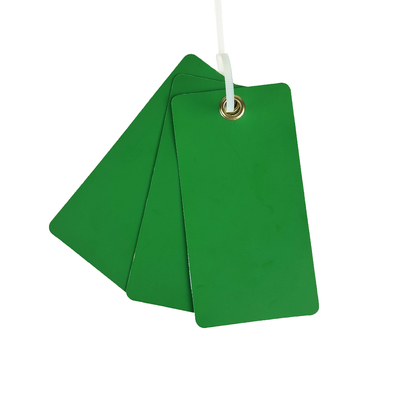 Custom Plastic PVC Blank Waterproof Safety Lockout Tagout Label Tag